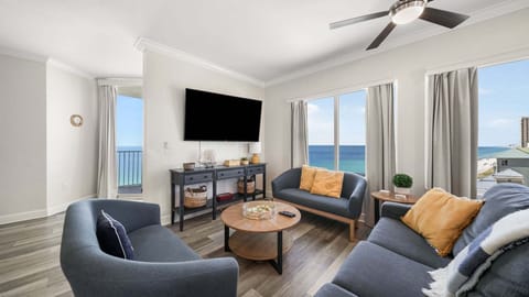 Living room offers seating for everyone