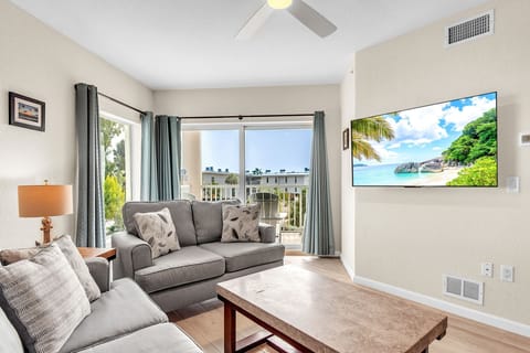 Living Room with Balcony Access