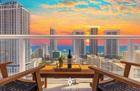 Apartment and balcony views 