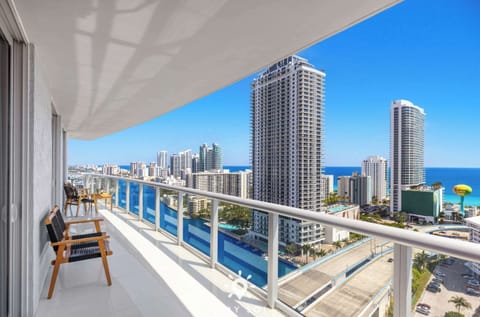 Apartment and balcony views 