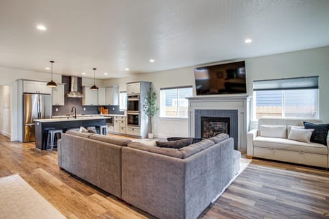 Living Room | 1st Floor | Queen Sleeper Sofa