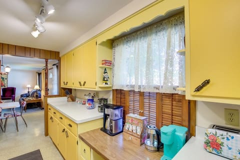 Kitchen | Coffee Maker | Counter Workspace & Window Light