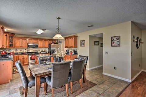 Dining table perfect for family meals