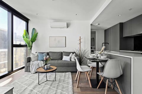 A tastefully furnished interior.