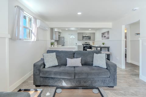 Bright and open Living room.