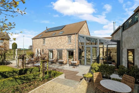 Heerlijk ruiim terras