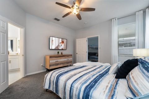 House, 4 Bedrooms | 4 bedrooms, desk, laptop workspace, iron/ironing board