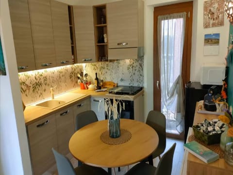 Apartment, 1 Bedroom, Patio, Garden View | Private kitchen