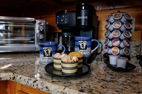 Coffee pods provided - Drip maker and Keurig 