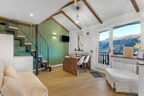 Living and dining room