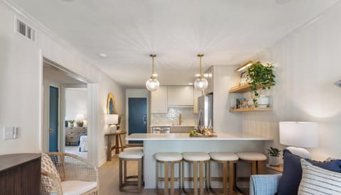 Kitchen Island | 211C Oceanside Villas | Isle of Palms SC | IOP Escapes Villa Solea