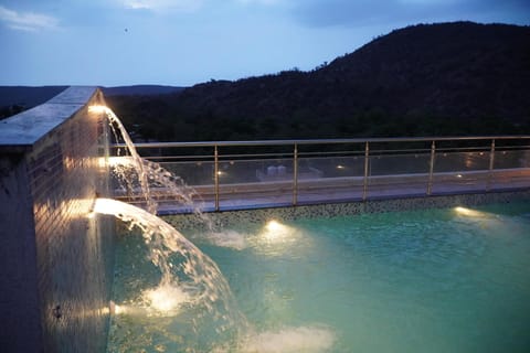 Rooftop pool