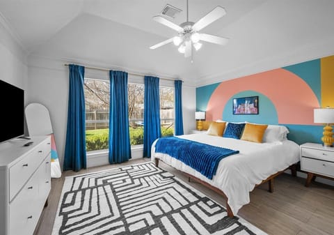 3BR NEW! Stylish Home in Cedar Park • Arcade & Fireplace - Sleeps 10 House in Cedar Park