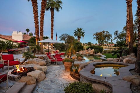 Aerial view of Villa Merion