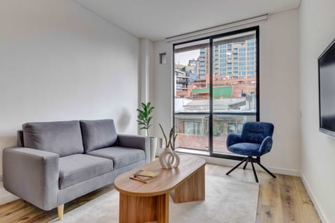 Cozy and bright living room