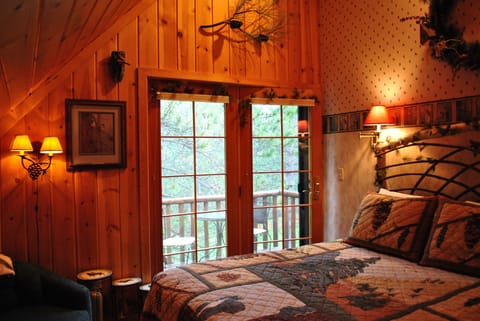 Tree Top Suite | Premium bedding, individually decorated, individually furnished, desk