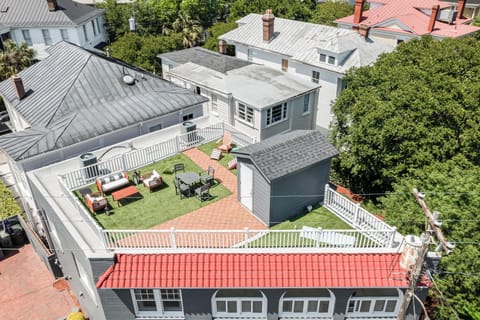 Enjoy dining al fresco or a good book on the rooftop terrace.