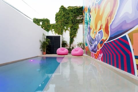 Welcome!  take a refreshing dip in the pool to cool off