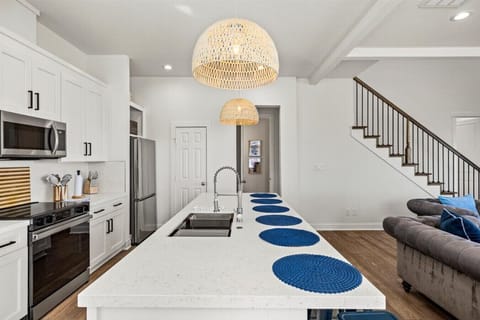 Open kitchen designed for gathering