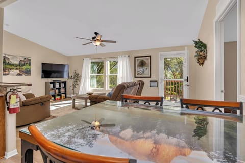 Unwind in your comfortable open living space.