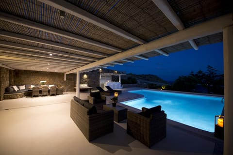 Superior Villa, 4 Bedrooms, Private Pool, Sea View | Terrace/patio