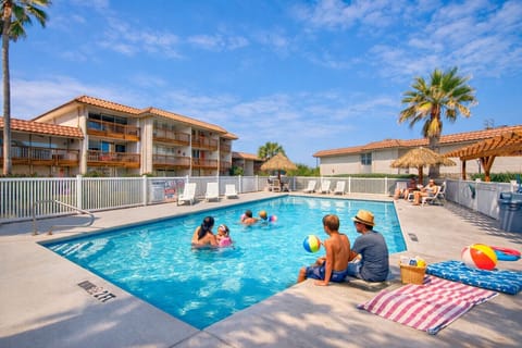 Enjoy sun and fun in the sparkling pool