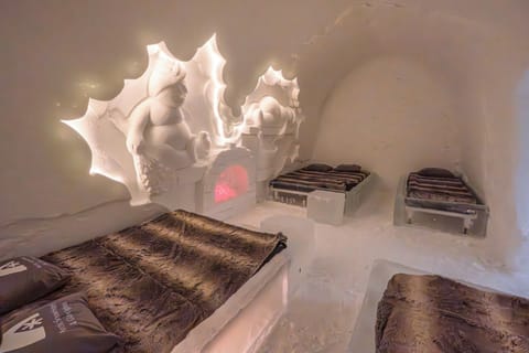SnowHotel Family (cold room) | Individually decorated, free WiFi, bed sheets