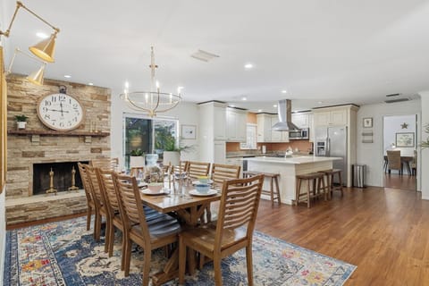 You'll love gathering around this dining table to created memorable meals together.