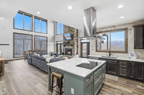Mountain View from Kitchen