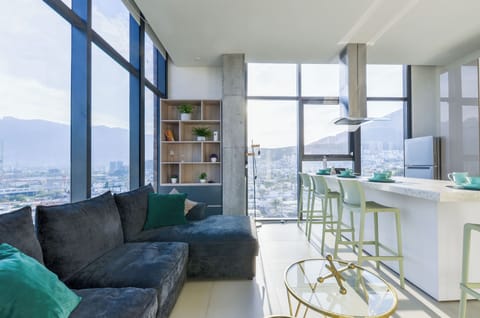 Club Suite, City View | Living area | 42-inch Smart TV with digital channels, streaming services