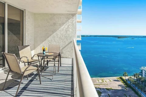 Private outdoor space with open views