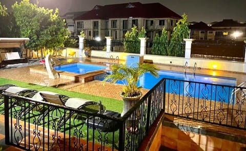 Swimming pool area