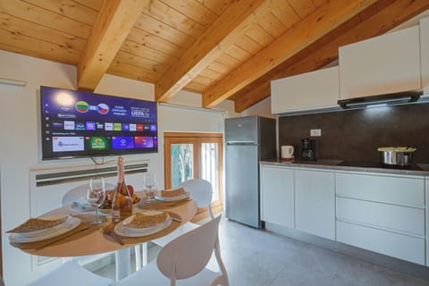 Kitchen and dining area
