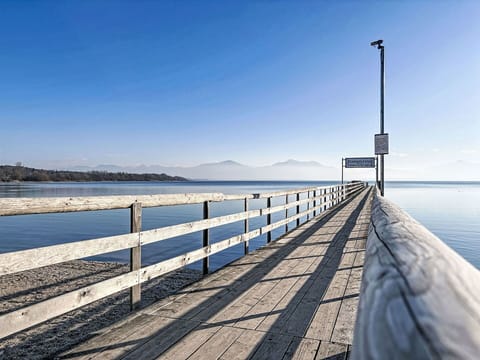 Blue, Water, Body Of Water, Horizon, Coastal And Oceanic Landforms, Sea, Bridge, Lake, Pier, Ocean