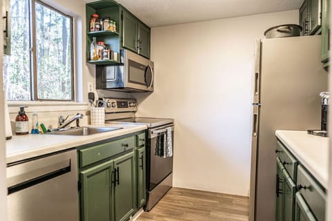 Our kitchen has all the conveniences of home