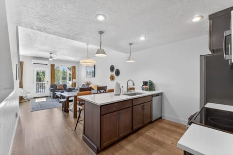 Kitchen island- living room- 2nd level
