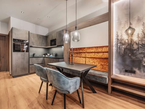 Furniture, Interior Design, Flooring, Floor, Wood, Ceiling, Wood Flooring, Lighting, Chair, Home