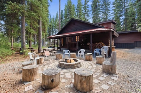 Back yard fire pit