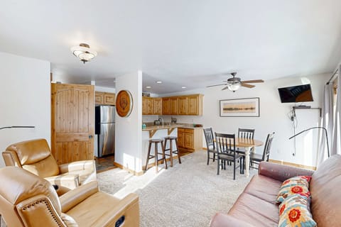 Main level: Open concept living space