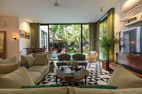 Villa, Beach View | Living area