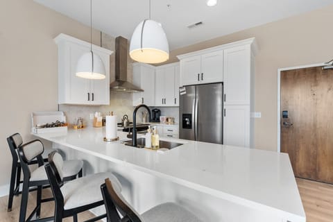 Perfect for hosting friends or family for a fun meal.