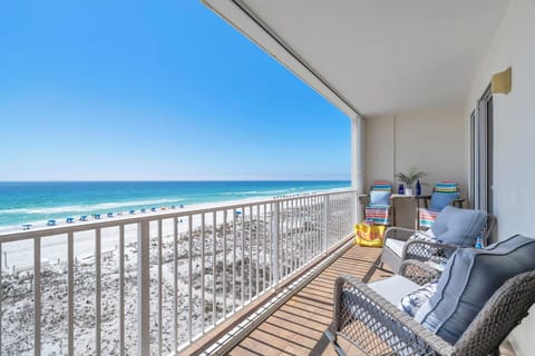 A front row seat to the shoreline, where morning coffee and sunset views feel even better from your private balcony.