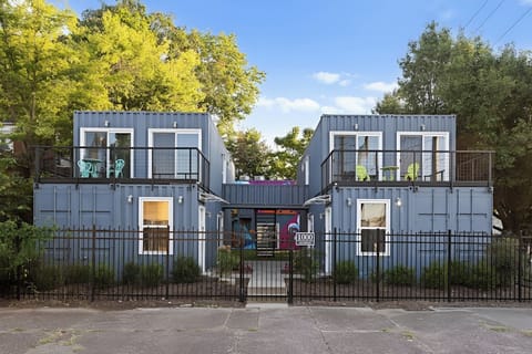 Experience the unique charm of our modern container homes.