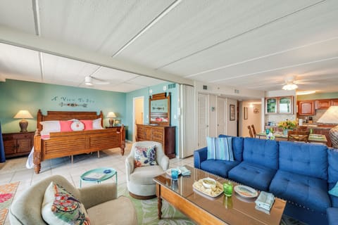 Open concept living and dining area. 
