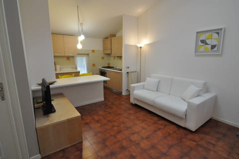 Apartment, 1 Bedroom, Annex Building (San Carlo) | Living room | LCD TV