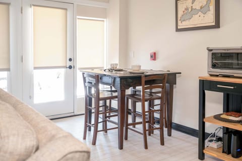 Dining table with seating for 4
