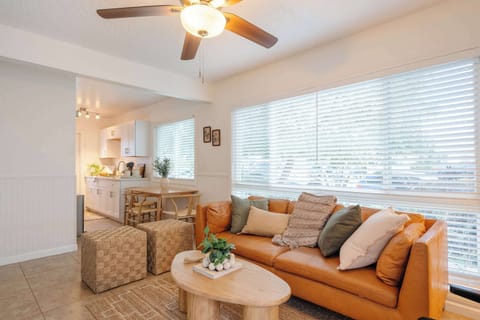 Bright, welcoming living space filled with natural light.