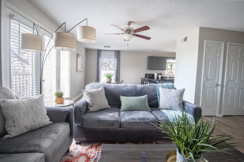 Unit A has two couches for comfort and convenience - plenty of seating for everyone!