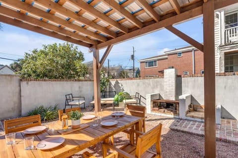Dine outdoors and enjoy your own private courtyard!