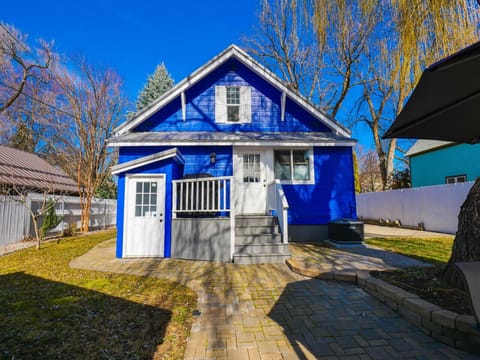The adorable blue retreat!